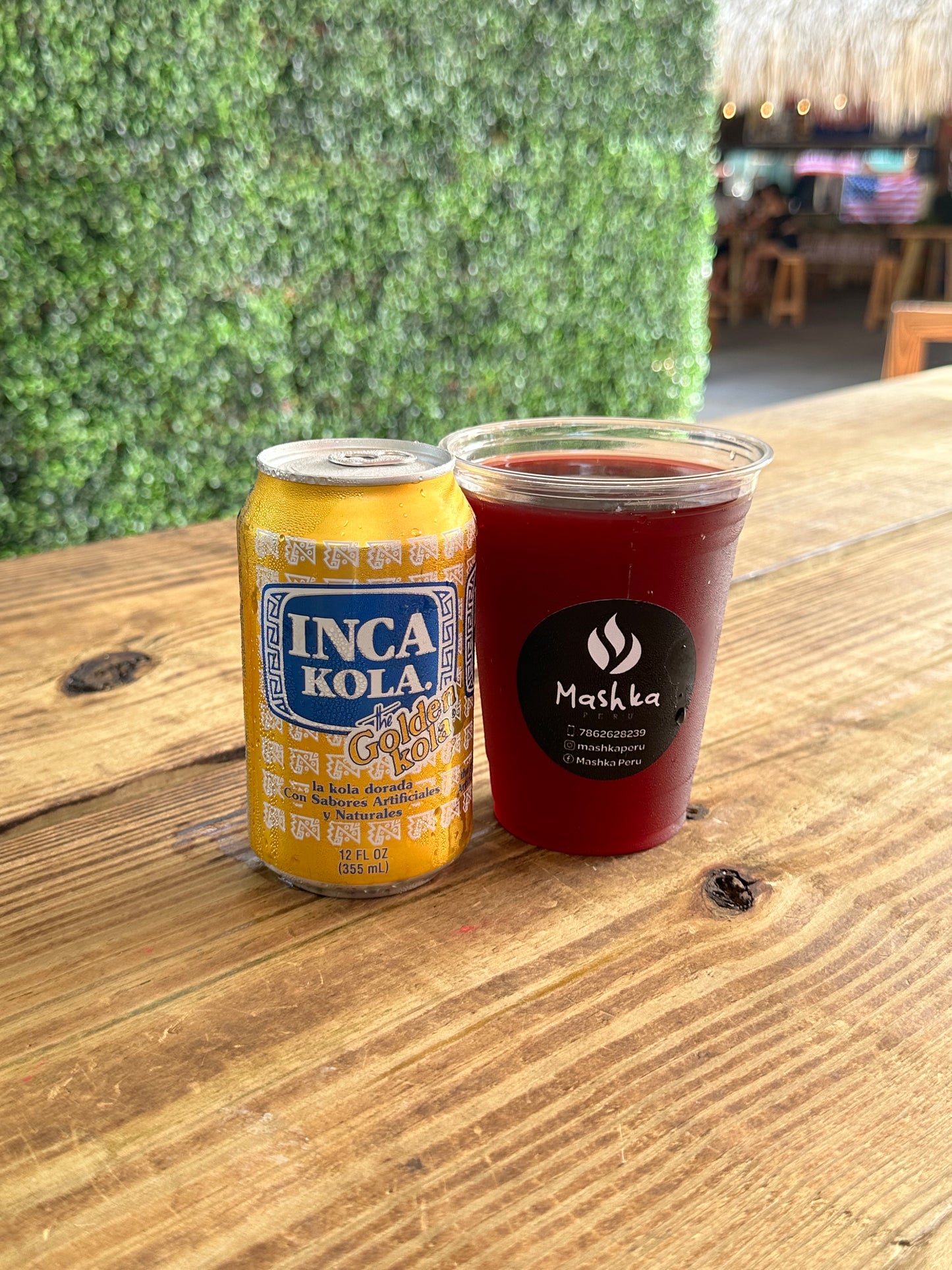 Chef's recommendation: Chicha Morada Juice